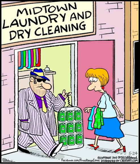 Money laundering is a big problem in the Philippines.